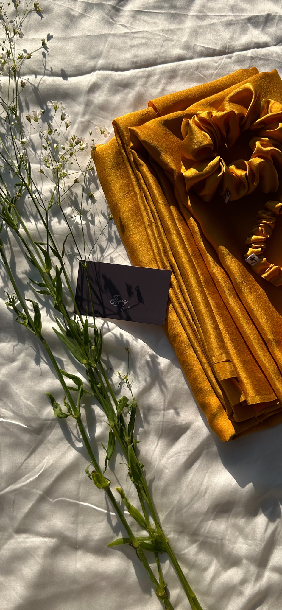 New: Golden Milk Organic Peace Silk Pillowcase