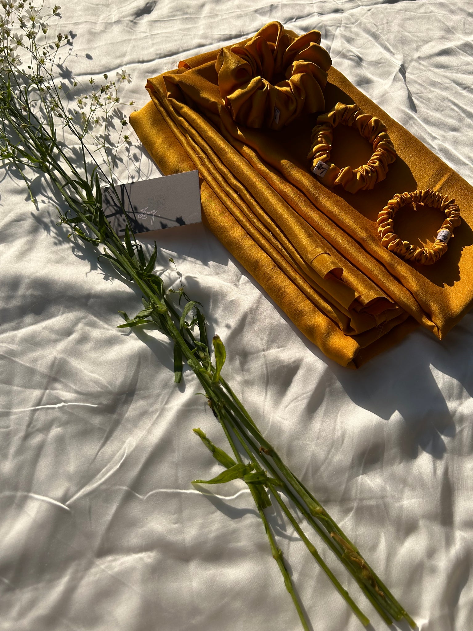 New: Golden Milk Organic Peace Silk Pillowcase